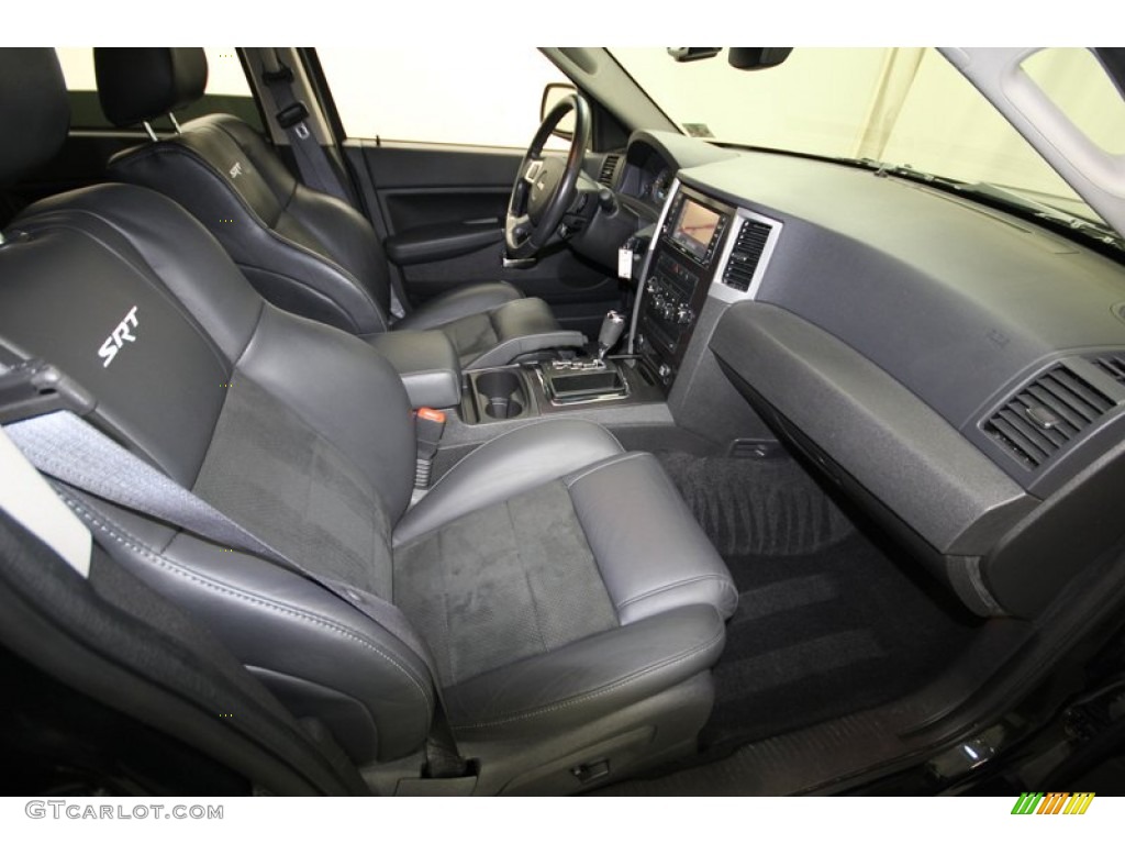 Dark Slate Gray Interior 2008 Jeep Grand Cherokee SRT8 4x4 Photo #84083681
