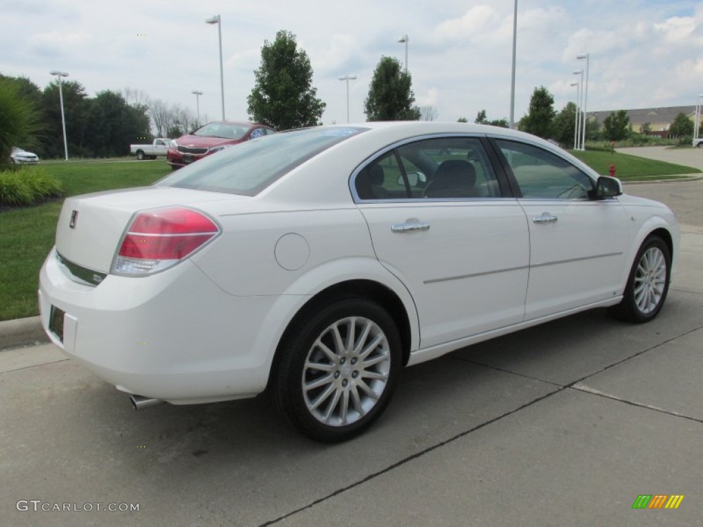Cream White 2008 Saturn Aura XR Exterior Photo #84083699
