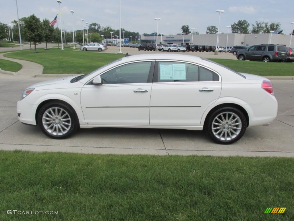 Cream White 2008 Saturn Aura XR Exterior Photo #84083753
