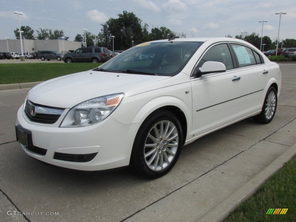 Cream White 2008 Saturn Aura XR Exterior Photo #84083768