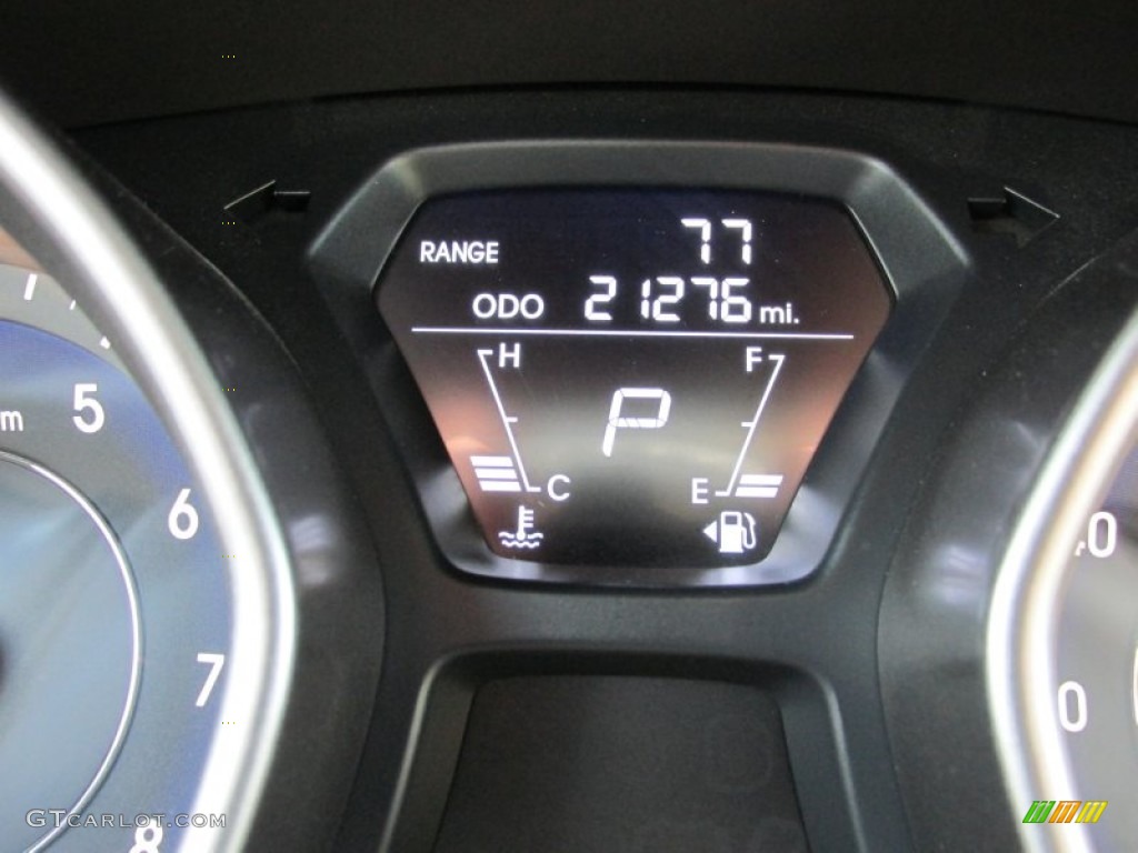 2011 Elantra GLS - Pearl White / Beige photo #13