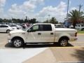 2007 White Sand Tri-Coat Ford F150 Lariat SuperCrew  photo #4