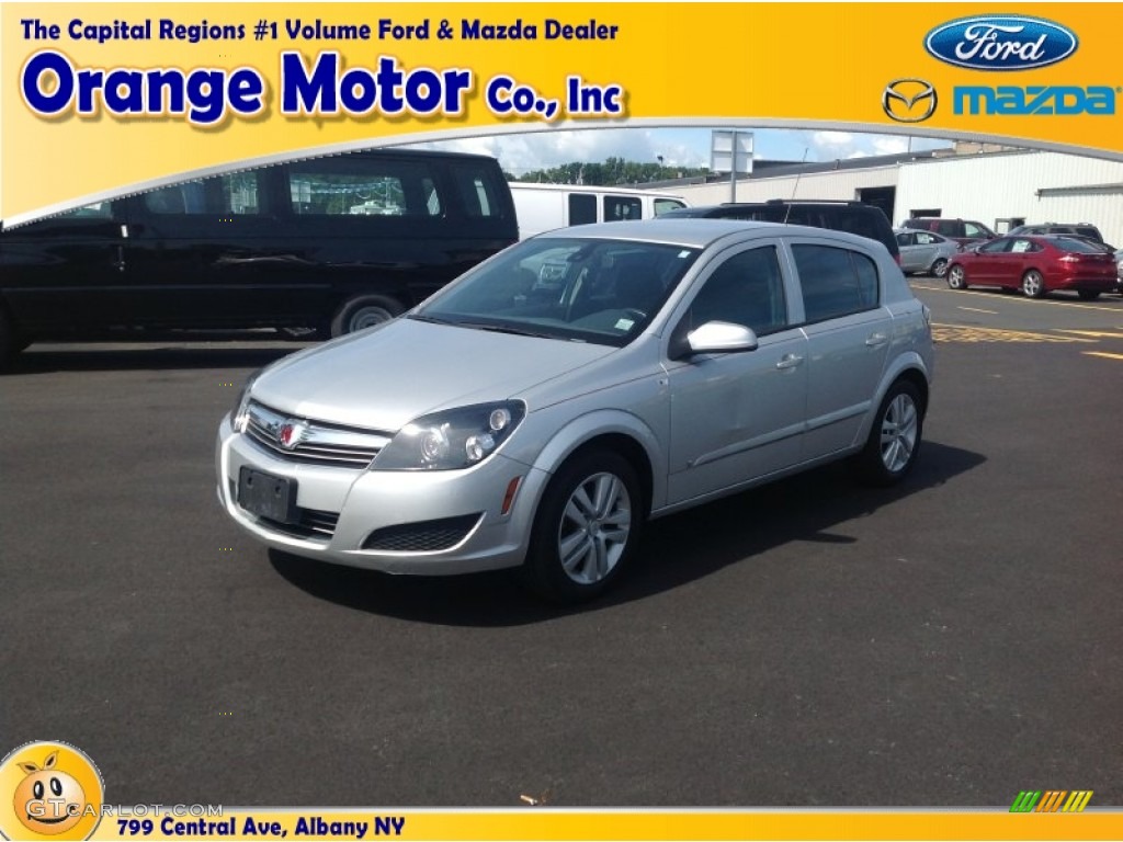 2008 Astra XE Sedan - Star Silver / Charcoal photo #1