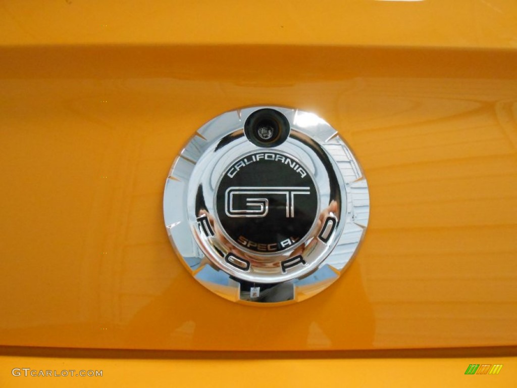 2008 Mustang GT/CS California Special Coupe - Grabber Orange / Dark Charcoal/Medium Parchment photo #9