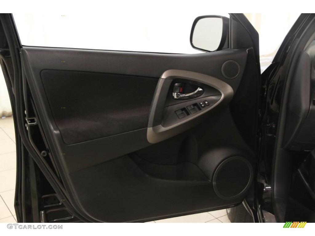 2010 RAV4 Sport V6 4WD - Black / Dark Charcoal photo #4
