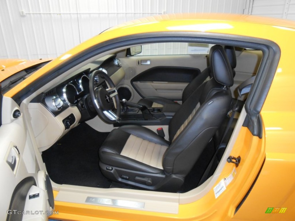 2008 Mustang GT/CS California Special Coupe - Grabber Orange / Dark Charcoal/Medium Parchment photo #12