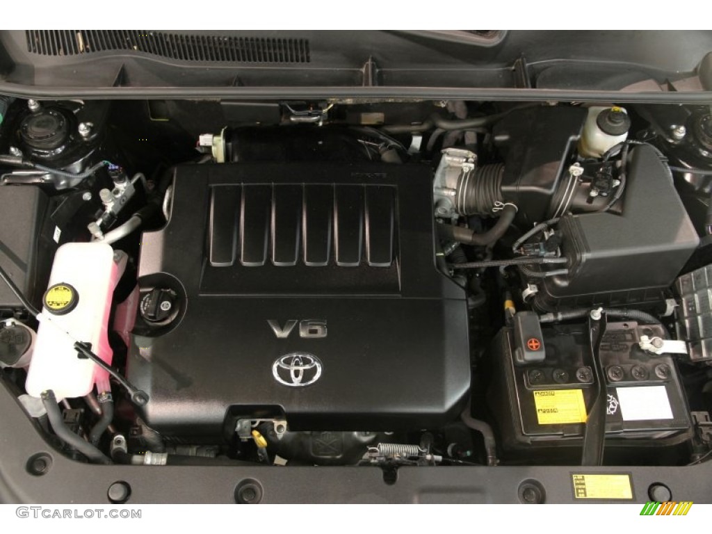 2010 RAV4 Sport V6 4WD - Black / Dark Charcoal photo #15