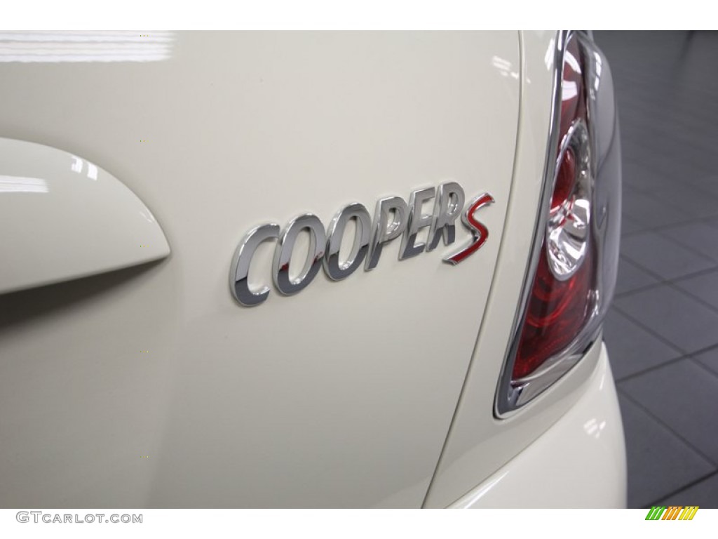 2014 Cooper S Convertible - Pepper White / Carbon Black photo #28