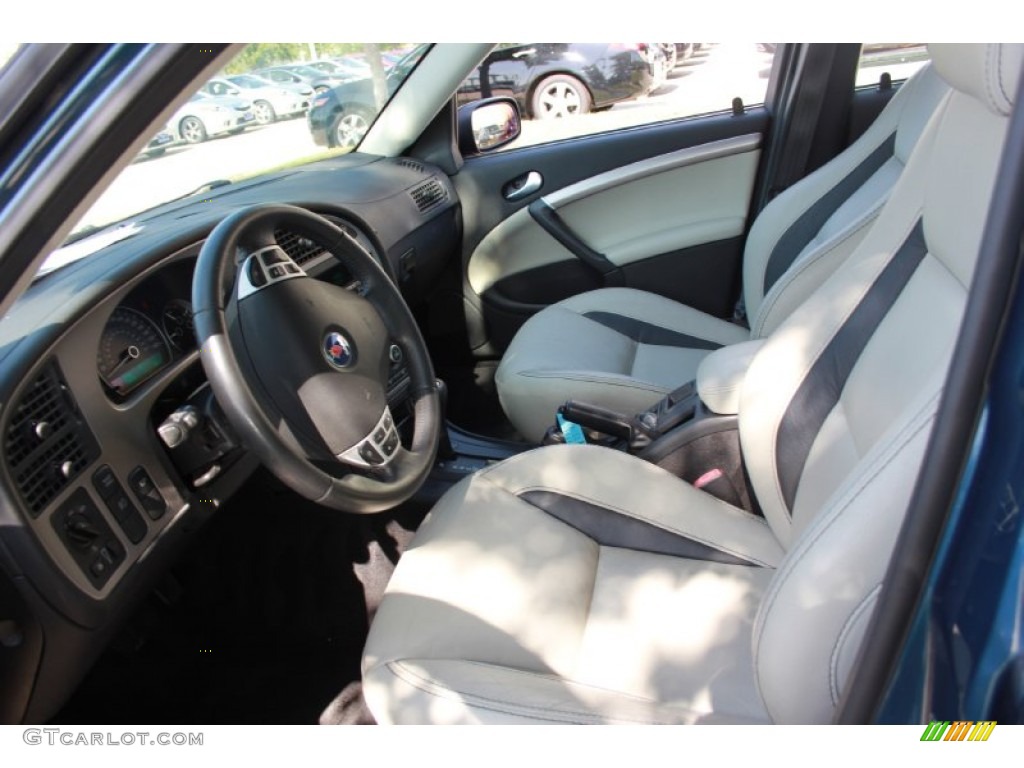 2006 9-5 2.3T Sport Sedan - Fusion Blue Metallic / Parchment photo #10