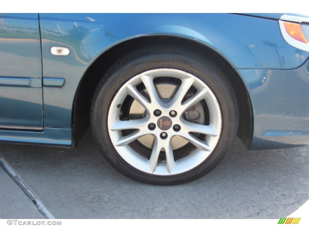 2006 9-5 2.3T Sport Sedan - Fusion Blue Metallic / Parchment photo #30