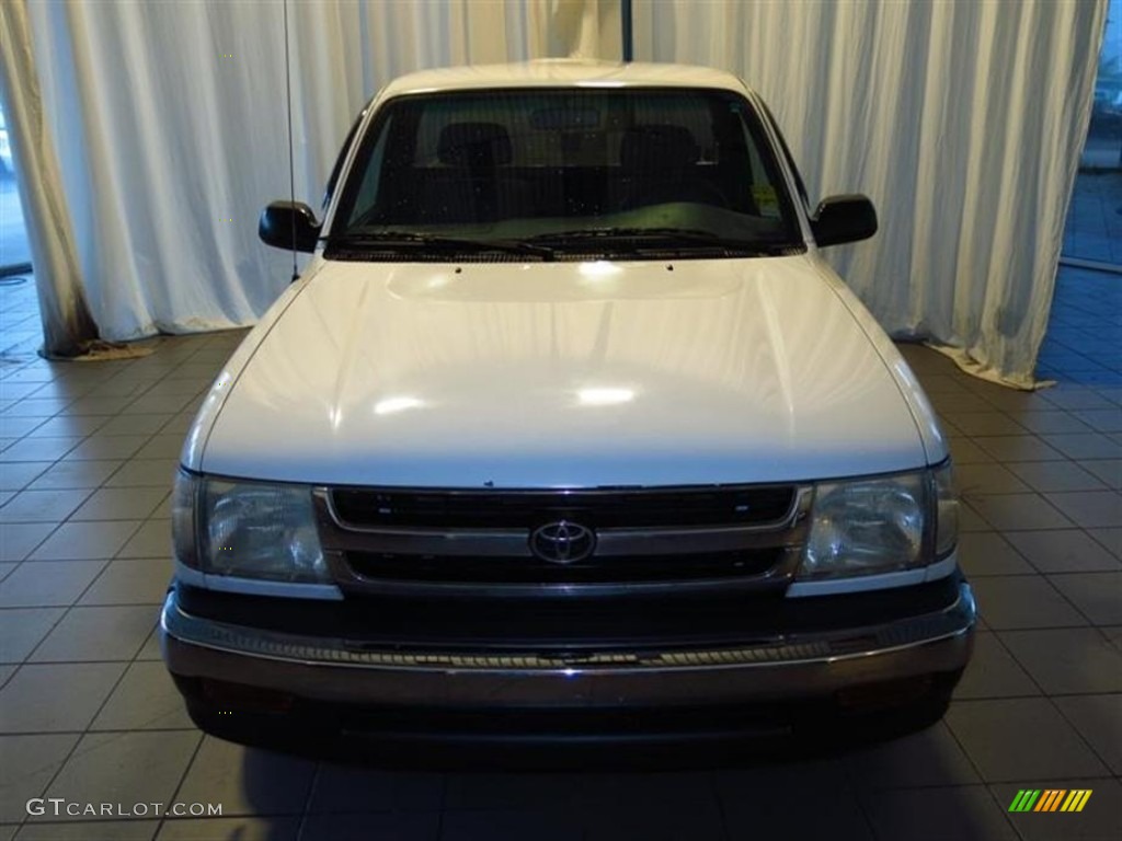 2000 Tacoma Regular Cab - Natural White / Gray photo #4