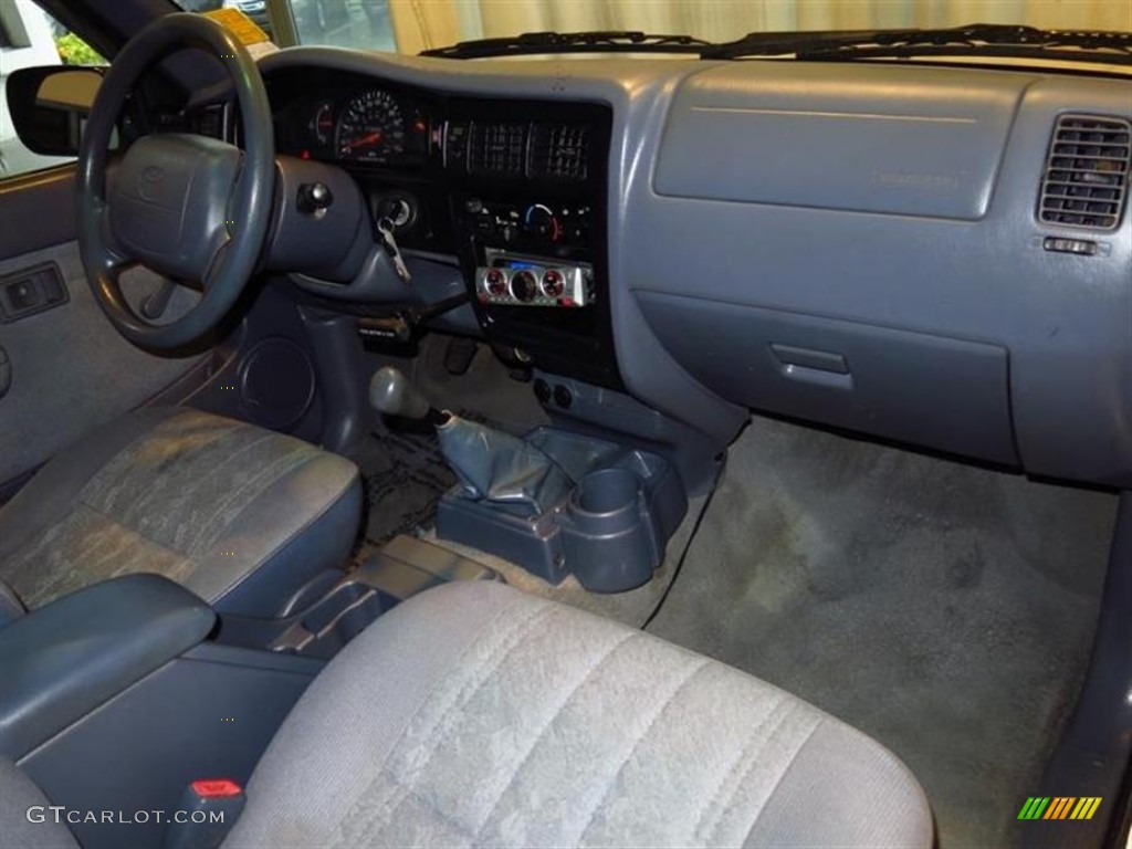 2000 Tacoma Regular Cab - Natural White / Gray photo #10