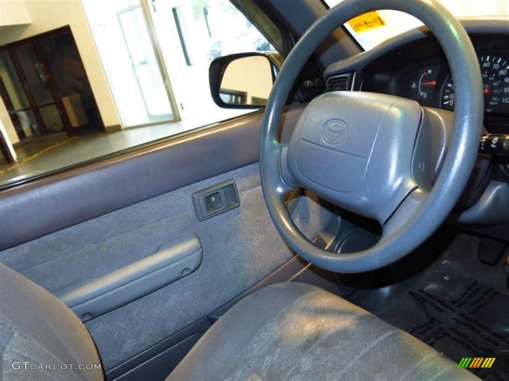2000 Tacoma Regular Cab - Natural White / Gray photo #11