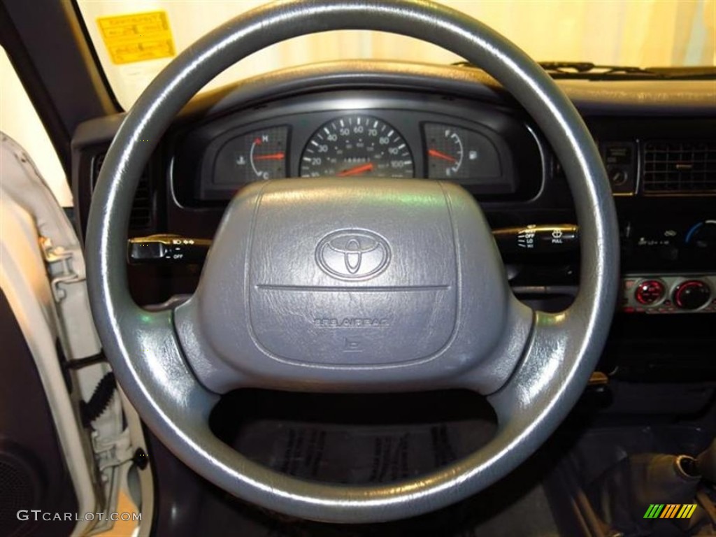 2000 Tacoma Regular Cab - Natural White / Gray photo #23