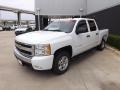 2008 Summit White Chevrolet Silverado 1500 LT Crew Cab  photo #2
