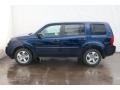 2013 Obsidian Blue Pearl Honda Pilot EX-L  photo #4