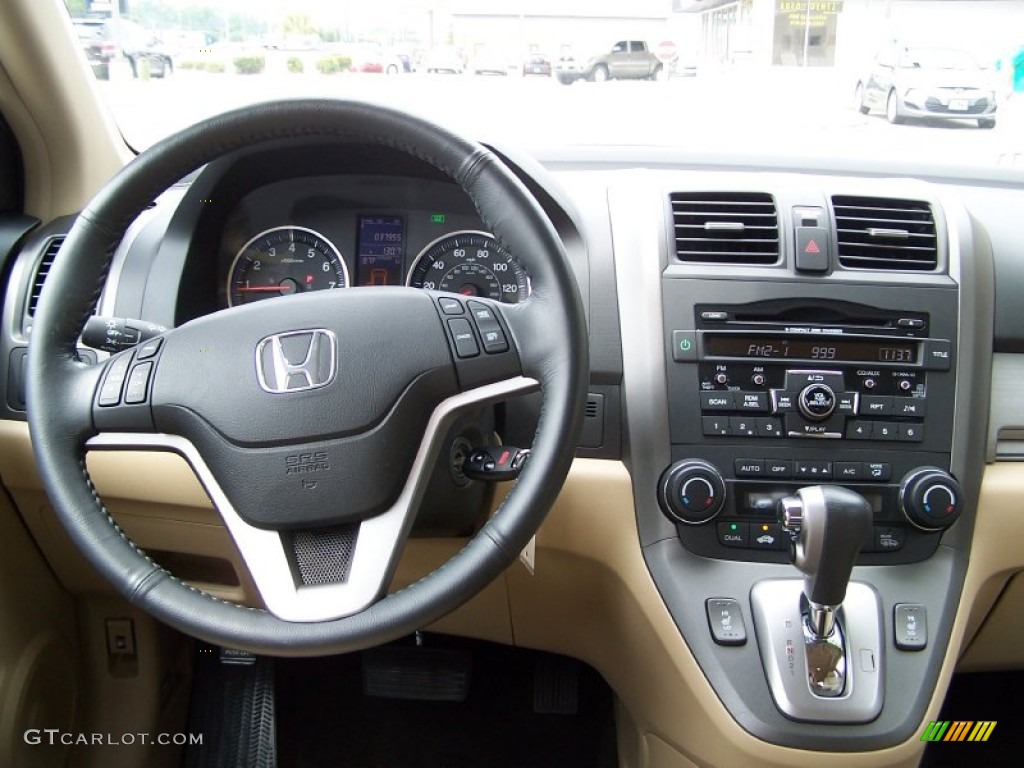 2011 CR-V EX-L - Opal Sage Metallic / Ivory photo #16