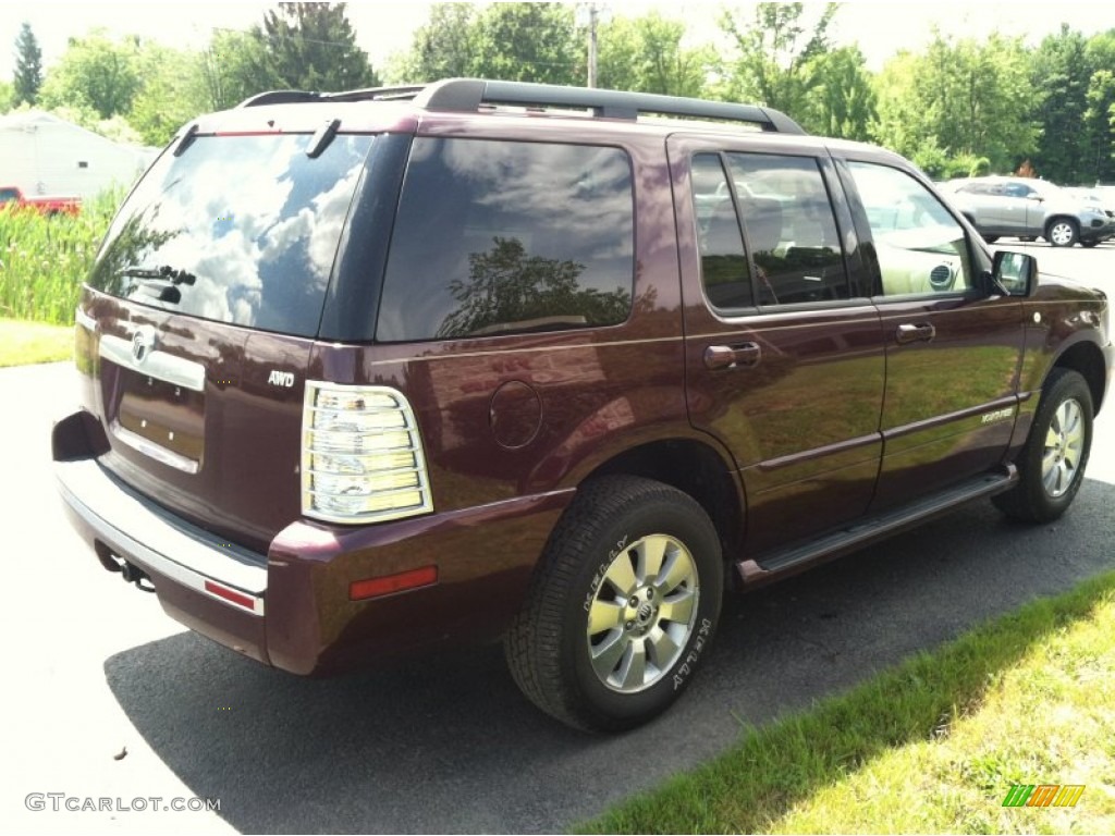 Dark Cherry Metallic 2007 Mercury Mountaineer AWD Exterior Photo #84091193