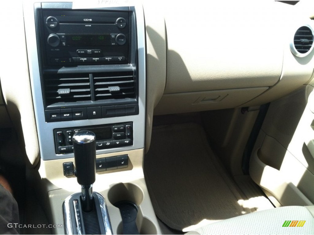 2007 Mountaineer AWD - Dark Cherry Metallic / Camel photo #14