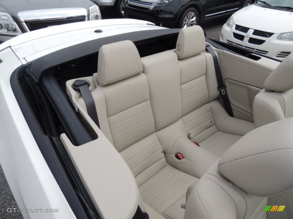 2011 Mustang V6 Premium Convertible - Performance White / Stone photo #9