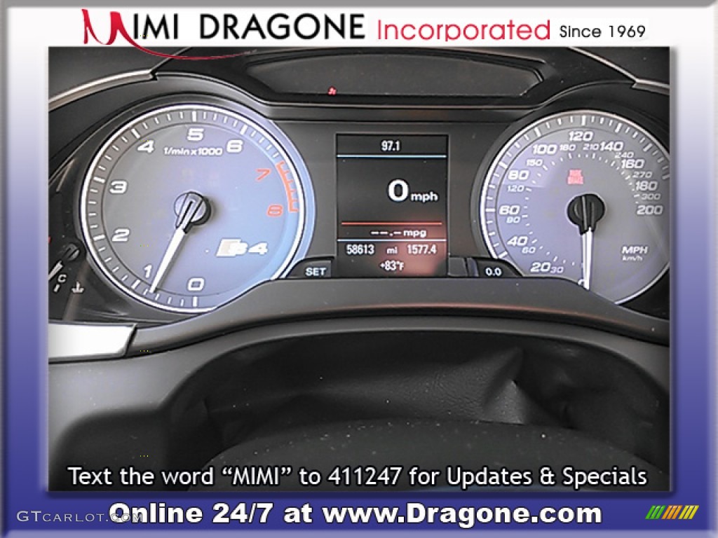 2010 S4 3.0 quattro Sedan - Deep Sea Blue Pearl Effect / Black photo #2
