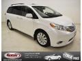 2011 Super White Toyota Sienna Limited  photo #1