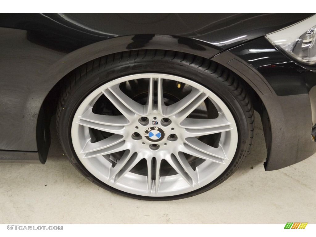 2011 3 Series 335is Coupe - Black Sapphire Metallic / Black photo #3