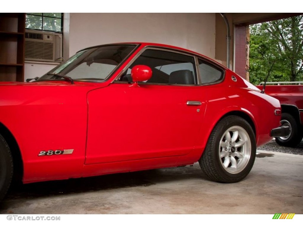 Red 1977 Datsun 280Z Standard 280Z Model Exterior Photo #84093488