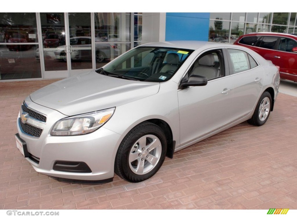 2013 Malibu LS - Silver Ice Metallic / Jet Black/Titanium photo #3