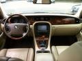2007 Jaguar XJ Champagne Interior Dashboard Photo