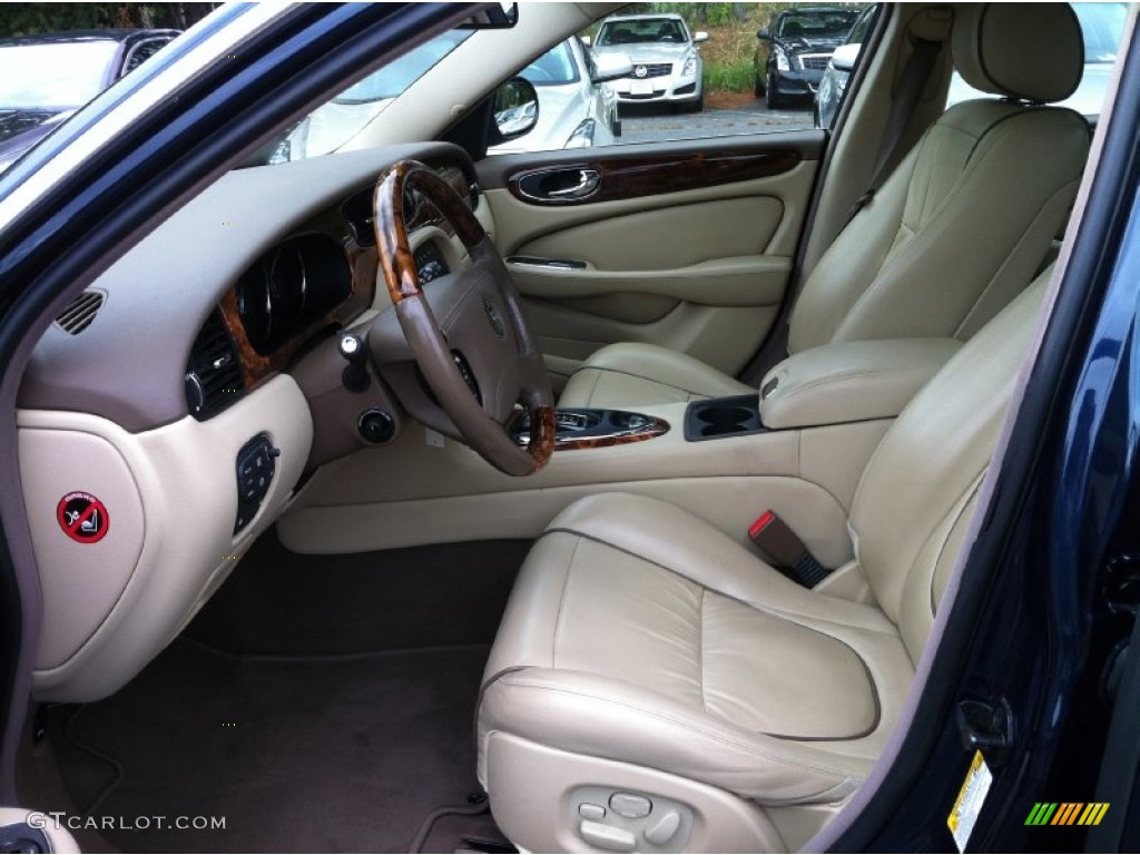 Champagne Interior 2007 Jaguar XJ XJ8 L Photo #84094052