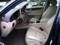 2007 Jaguar XJ Champagne Interior Front Seat Photo