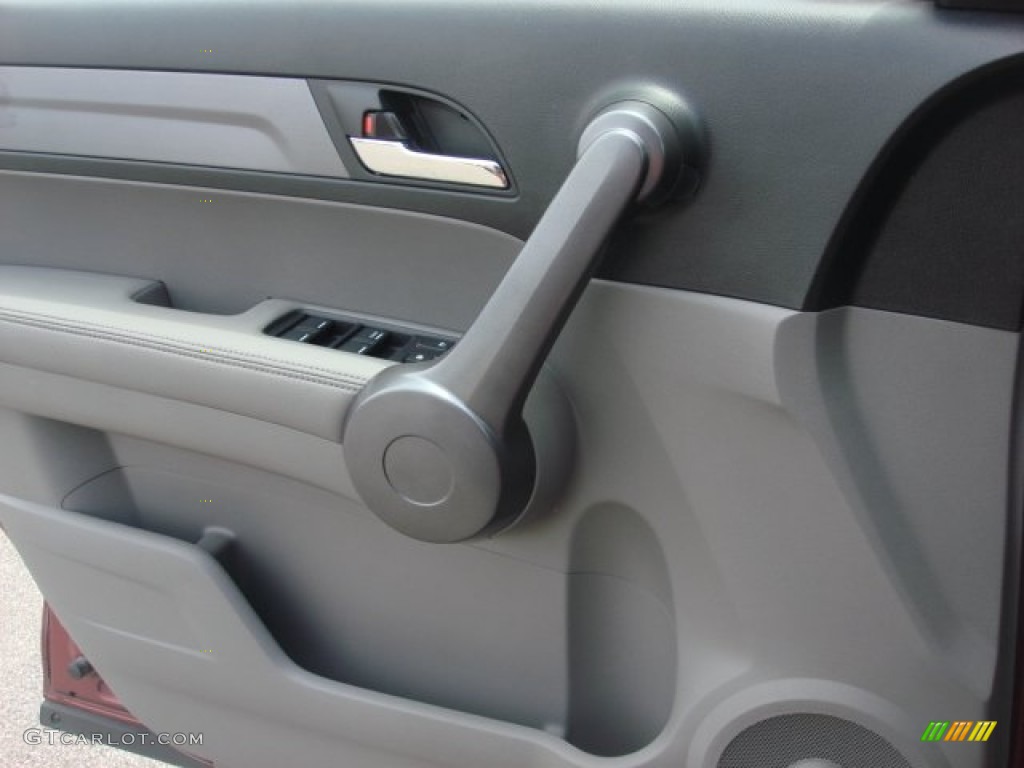 2009 CR-V EX-L - Tango Red Pearl / Gray photo #18