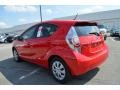 2013 Absolutely Red Toyota Prius c Hybrid Two  photo #7
