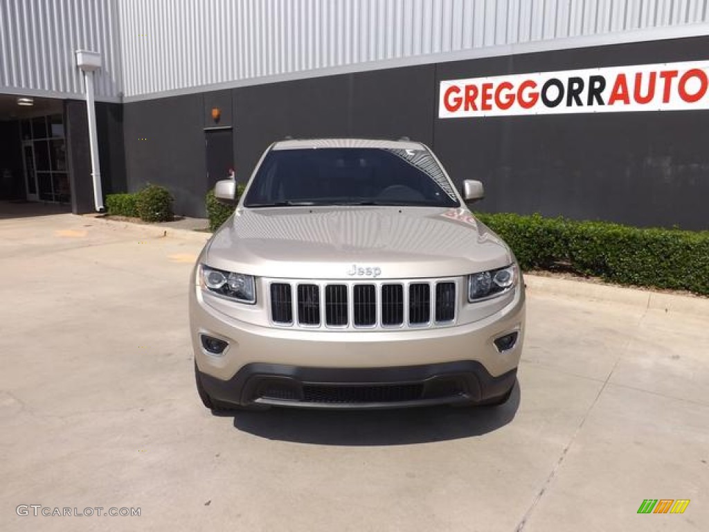 2014 Grand Cherokee Laredo - Cashmere Pearl / Morocco Black photo #7