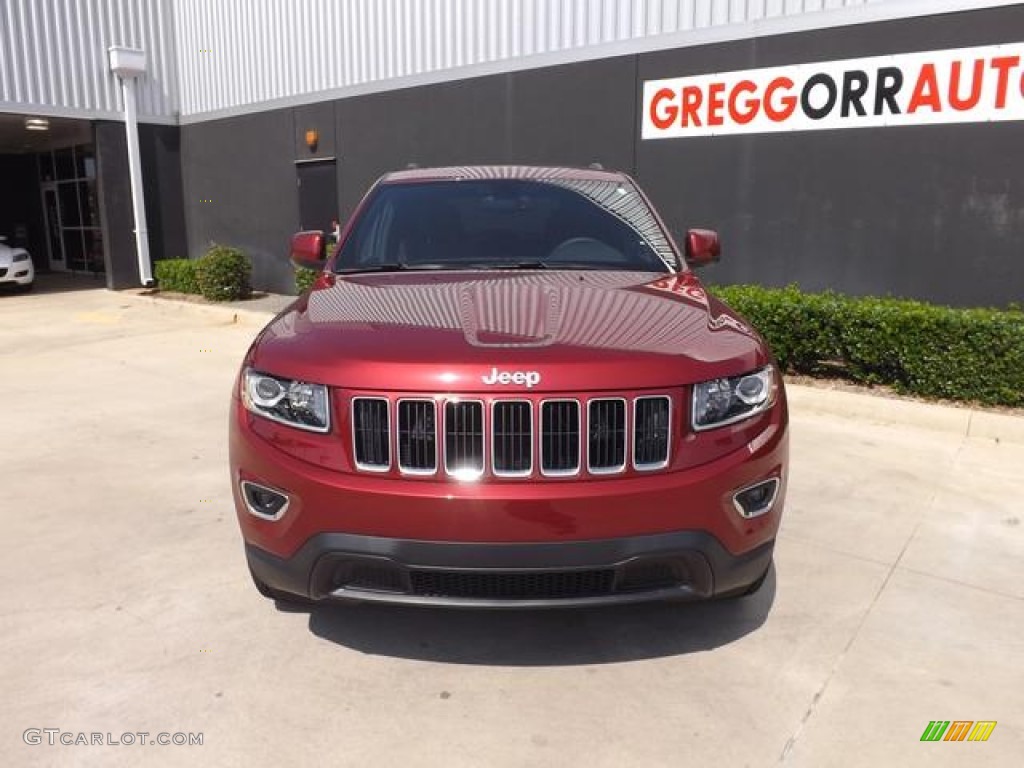 2014 Grand Cherokee Laredo - Deep Cherry Red Crystal Pearl / Morocco Black photo #7