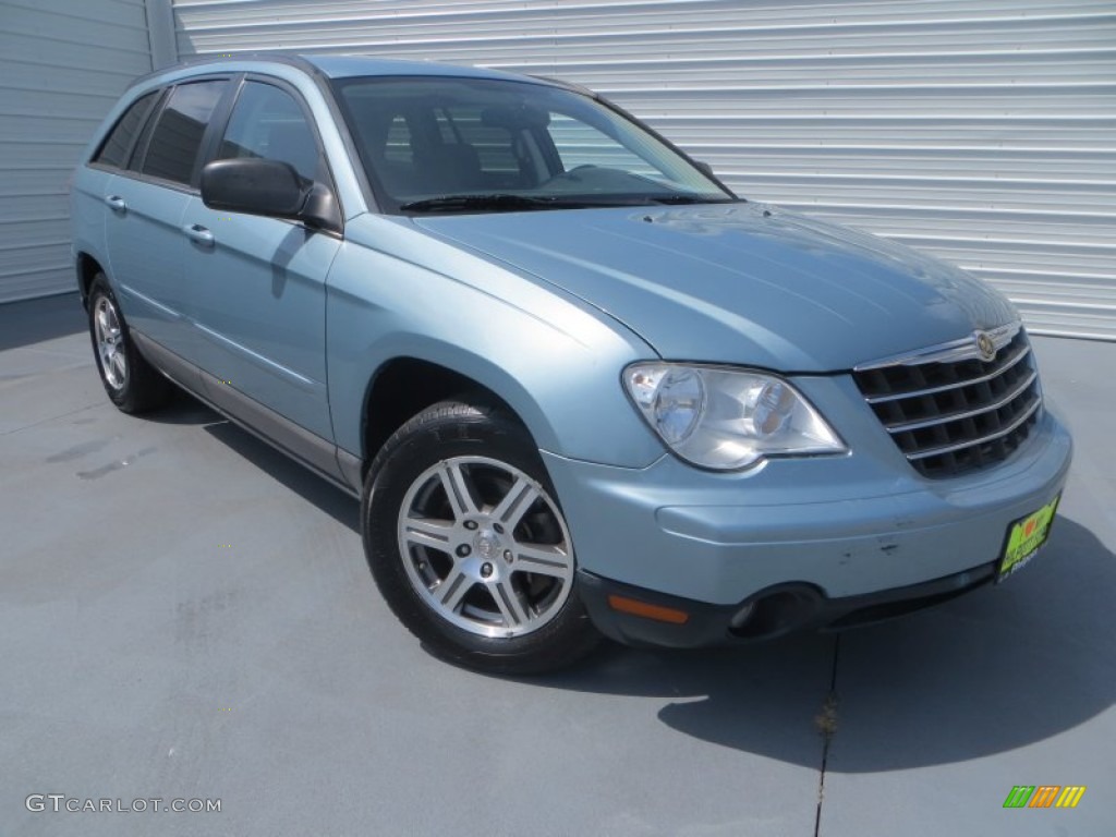 2008 Pacifica Touring - Clearwater Blue Pearlcoat / Pastel Slate Gray photo #1