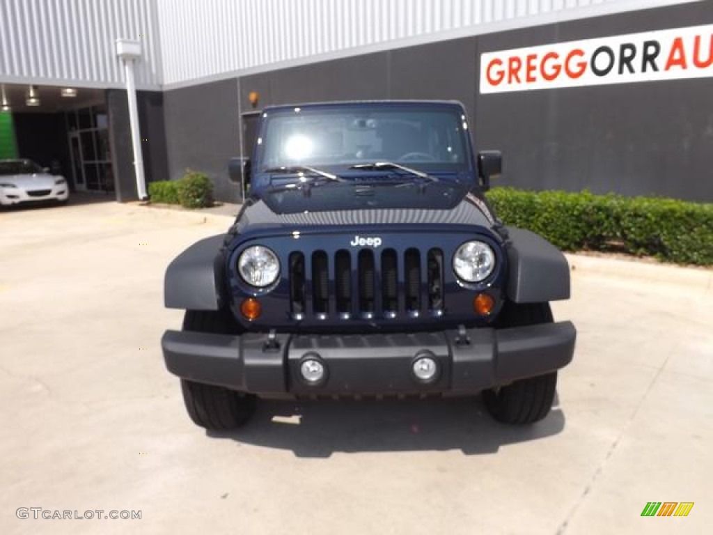 2013 Wrangler Sport 4x4 - True Blue Pearl / Black photo #7