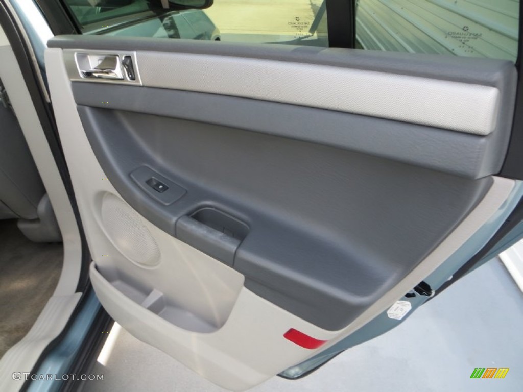 2008 Pacifica Touring - Clearwater Blue Pearlcoat / Pastel Slate Gray photo #21