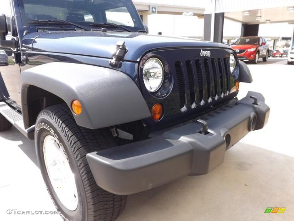 2013 Wrangler Sport 4x4 - True Blue Pearl / Black photo #13