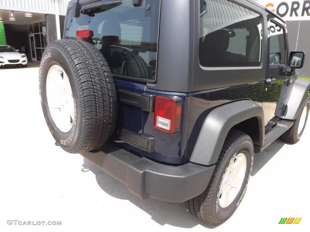 2013 Wrangler Sport 4x4 - True Blue Pearl / Black photo #14