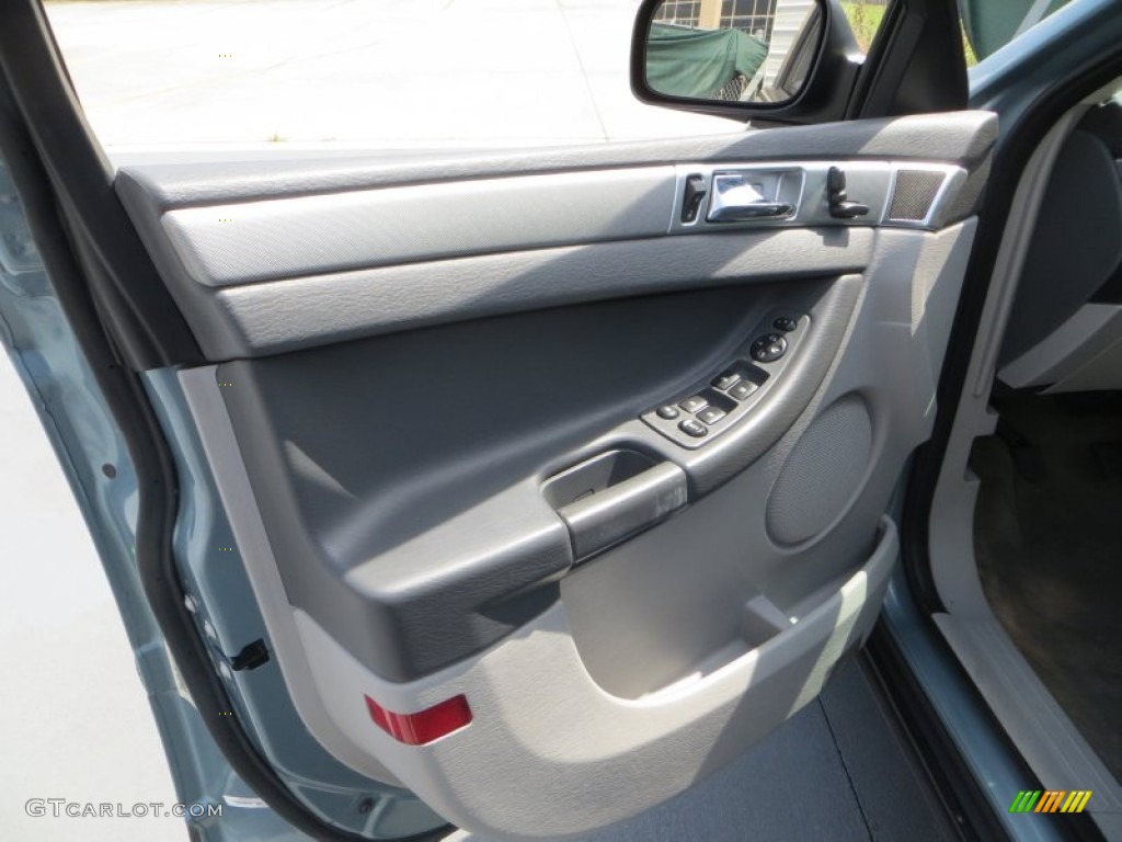 2008 Pacifica Touring - Clearwater Blue Pearlcoat / Pastel Slate Gray photo #27