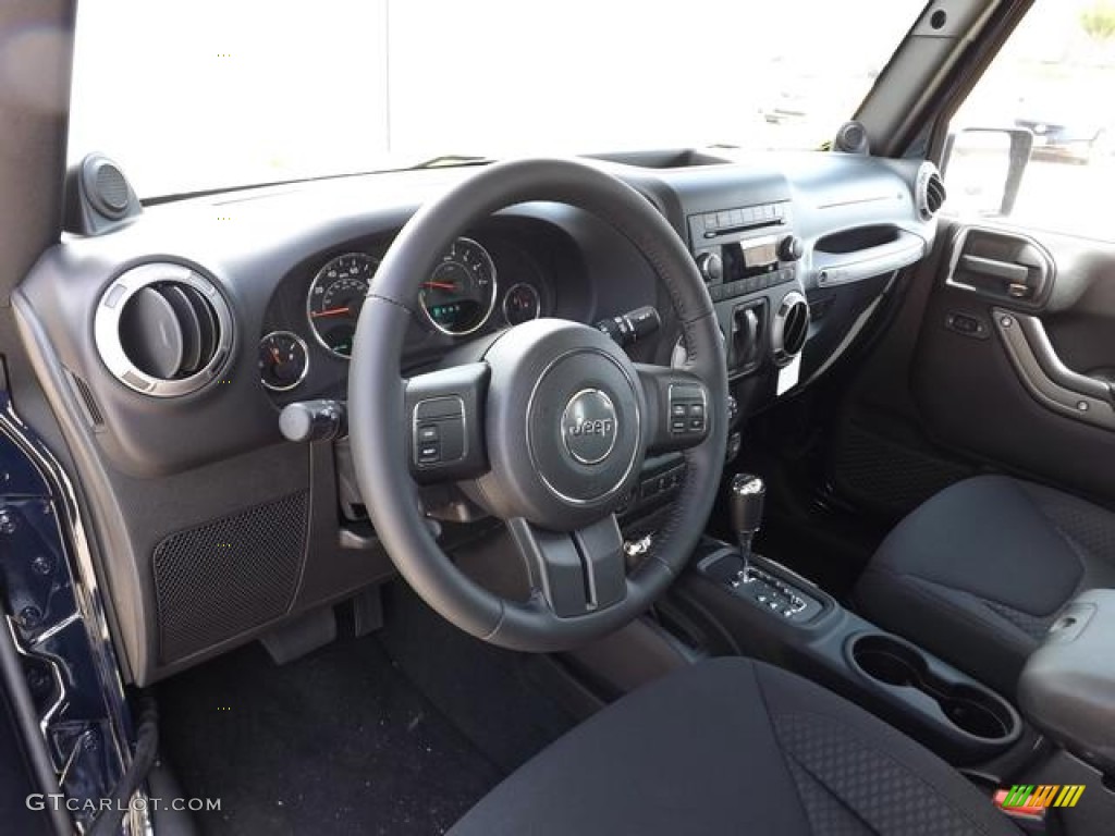 2013 Wrangler Sport 4x4 - True Blue Pearl / Black photo #17