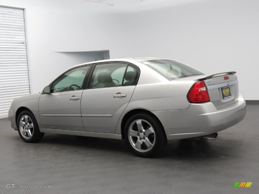 2006 Malibu LTZ Sedan - Silverstone Metallic / Titanium Gray photo #3