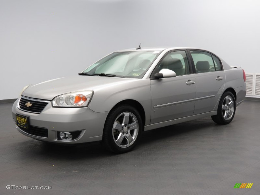 2006 Malibu LTZ Sedan - Silverstone Metallic / Titanium Gray photo #4