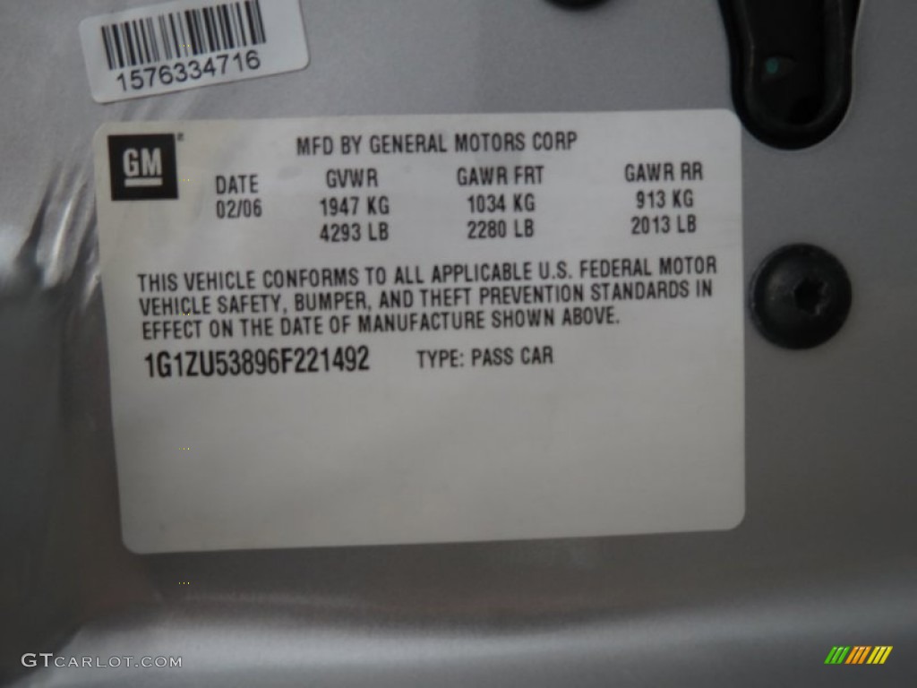 2006 Malibu LTZ Sedan - Silverstone Metallic / Titanium Gray photo #7