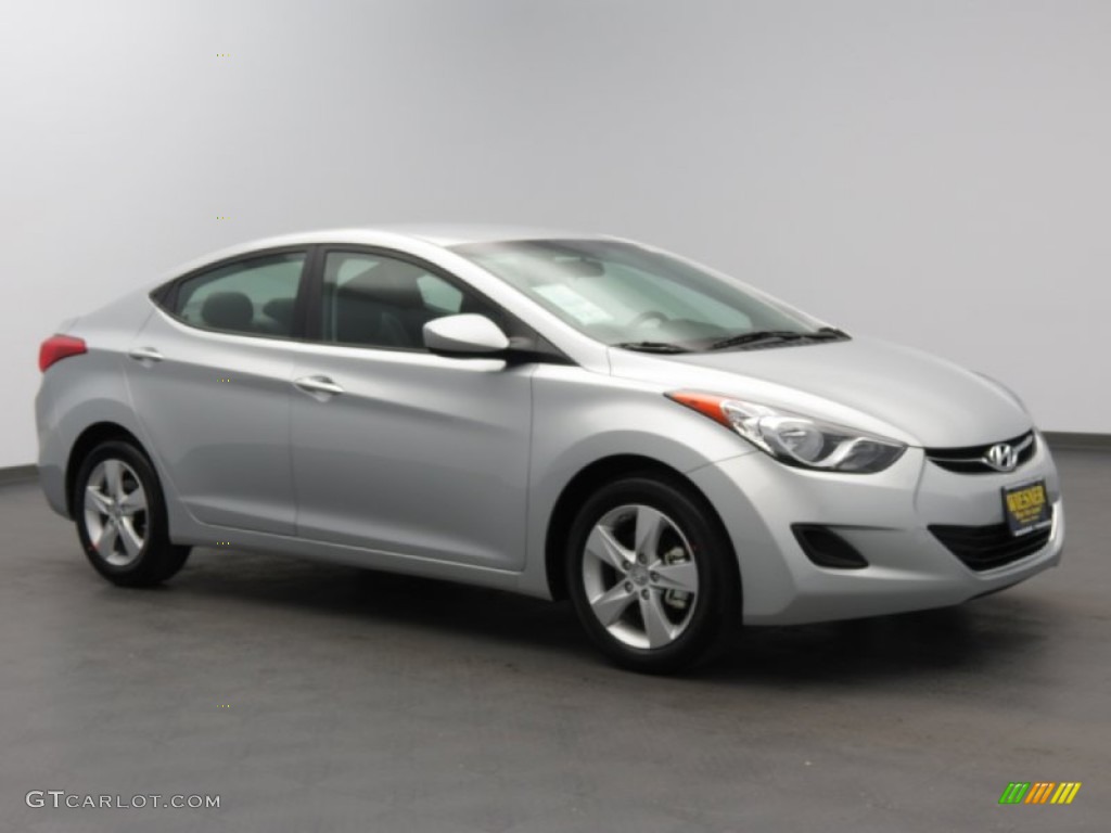 2013 Elantra GLS - Silver / Gray photo #1