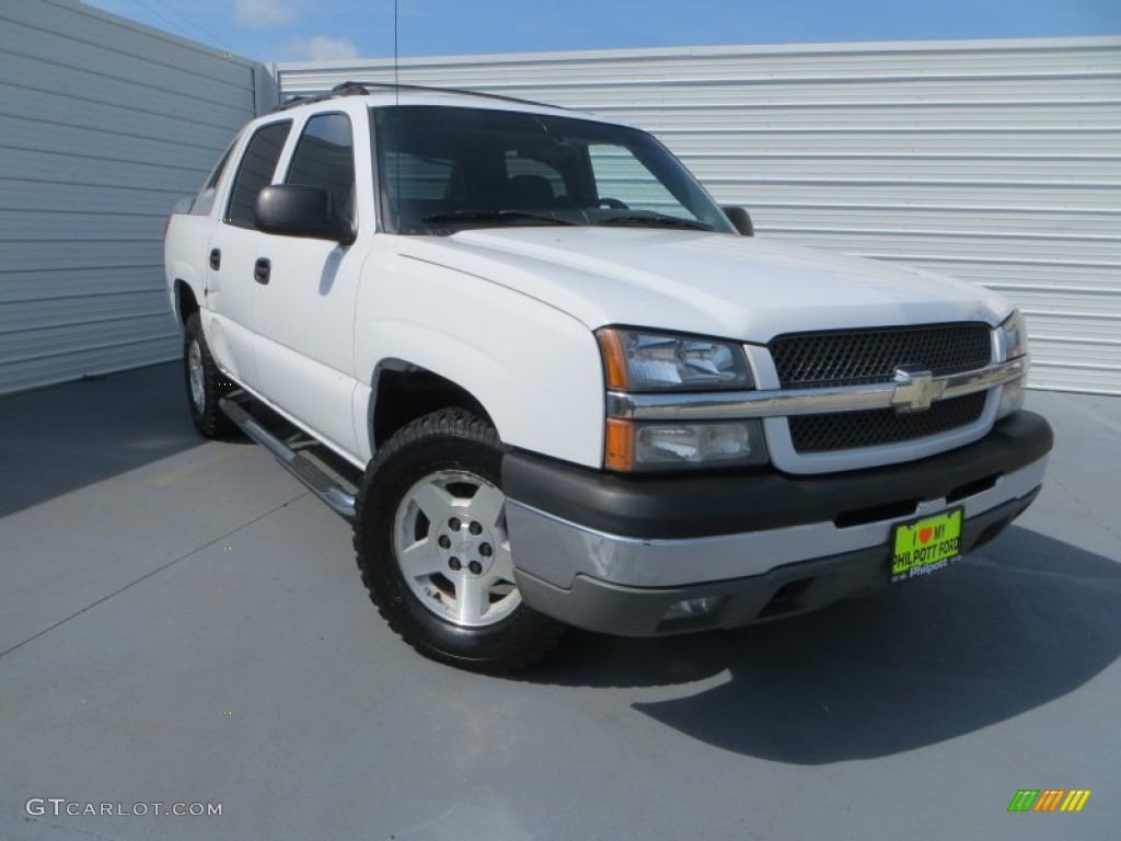 Summit White Chevrolet Avalanche