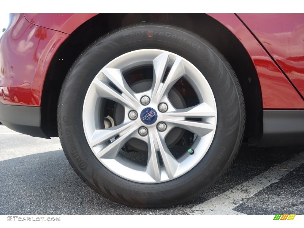 2013 Focus SE Hatchback - Ruby Red / Charcoal Black photo #9