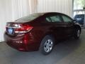 Crimson Red Pearl - Civic LX Sedan Photo No. 3